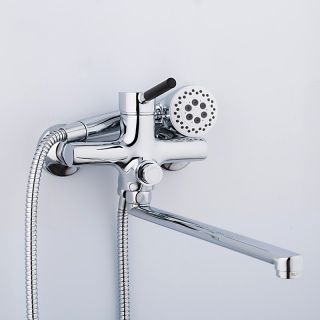 Смеситель для ванны и душа Frap F2244 хром